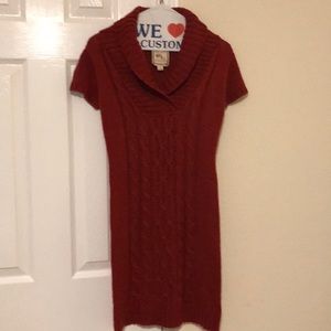 Short sweater dress in great condition!